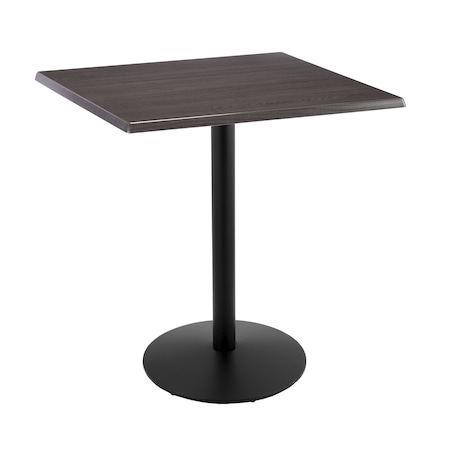 42 Tall In/Outdoor All-Season Table,36 X 36 Square Charcoal Top